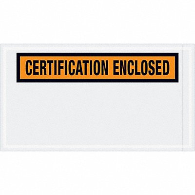 GRAINGER PL439 Packing List Envelopes 10 x 5 1/2