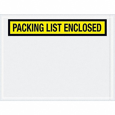 GRAINGER PL441 Packing List Envelopes 6 x 4 1/2
