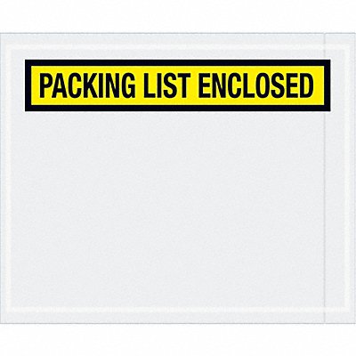 GRAINGER PL452 Packing List Envelopes 5.5 x 4 1/2