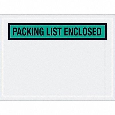GRAINGER PL489 Packing List Envelopes 6 x 4 1/2