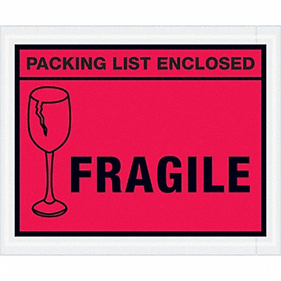 GRAINGER PL493 Packing List Envelopes 5.5 x 4 1/2