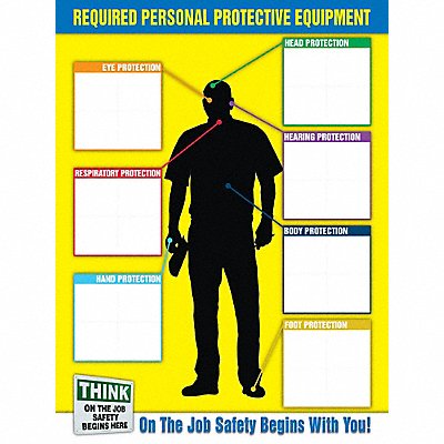 ACCUFORM PPE357 Chart 24 in x 18 in Plastic