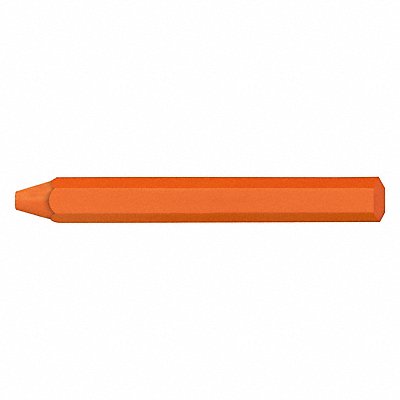 MARKAL 82336 Lumber Crayon Orange 1/2 Size PK12