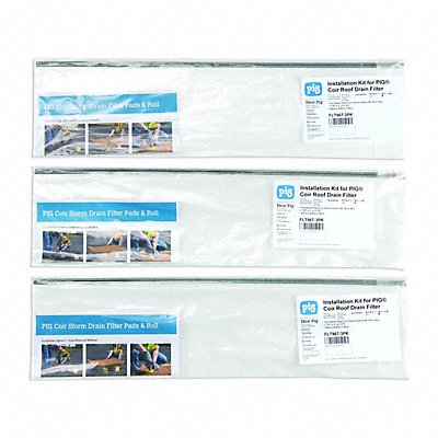 PIG FLT9673PK Stormwater Over-the-Drain Filter PK 3