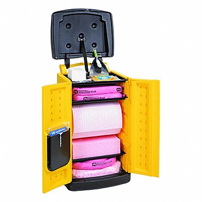 PIG KIT822 Spill Kit/Station 47.7 gal Vol. Absorbed
