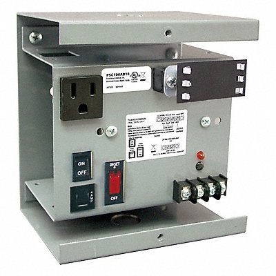 FUNCTIONAL DEVICES INC / RIB PSC100AB10 Class 2 Transformer 100VA Enclosed Wall