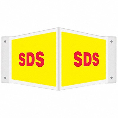 ACCUFORM PSP768 SDS 3D Projection Sign 8x18 In