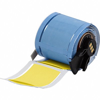 BRADY M610002342YLR Sleeve 2 in W 1 43/64 in H Die-cut