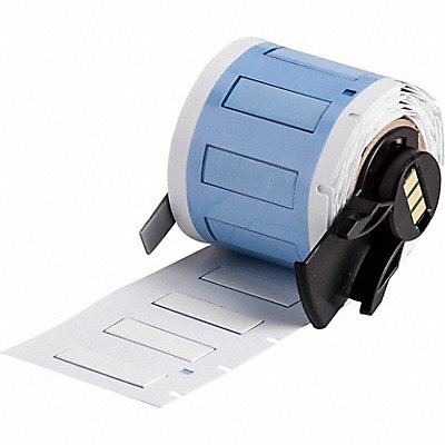 BRADY M61871345WT Sleeve 1 in W 21/64 in H Die-cut