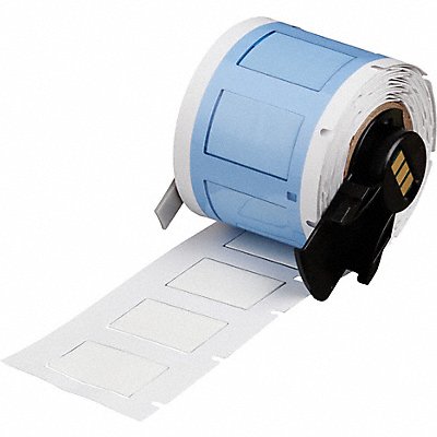BRADY M63751342WT Sleeve 1 in W 41/64 in H Die-cut