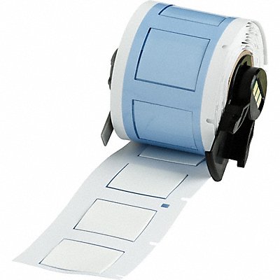 BRADY M65001345WT Sleeve 1 in W 27/32 in H Die-cut