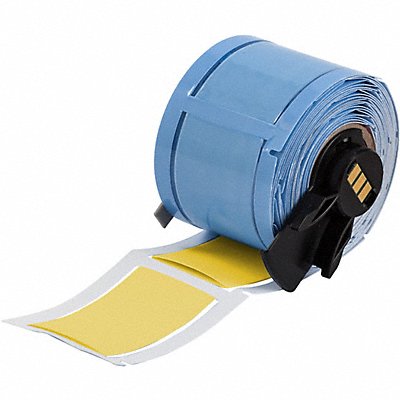 BRADY M67502342YLR Sleeve 2 in W 1 1/4 in H Die-cut