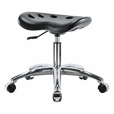 BLUE RIDGE ERGONOMICS PTDHSLCRCCBLK Tractor Stool 300 lb Cap. Black