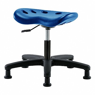 BLUE RIDGE ERGONOMICS PTDHSLRGRGBLU Tractor Stool 300 lb Cap. Blue