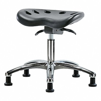 BLUE RIDGE ERGONOMICS PTDHSOCRRGBLK Tractor Stool 300 lb Cap. Black