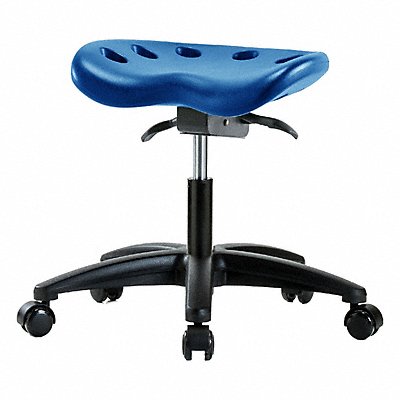 BLUE RIDGE ERGONOMICS PTDHSORGRCBLU Tractor Stool 300 lb Cap. Blue