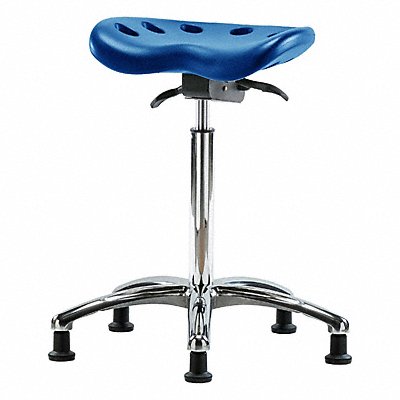 BLUE RIDGE ERGONOMICS PTHBSTCRNFRGBLU Tractor Stool 300 lb Cap. Blue
