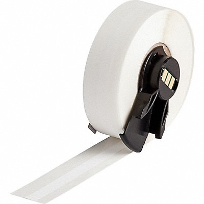 BRADY M6C250489 Label 1/4 in W Indoor White