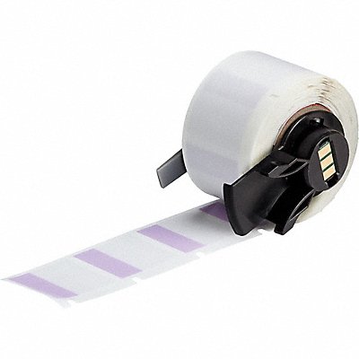 BRADY M619427PL Label 1 in W Clear Purple