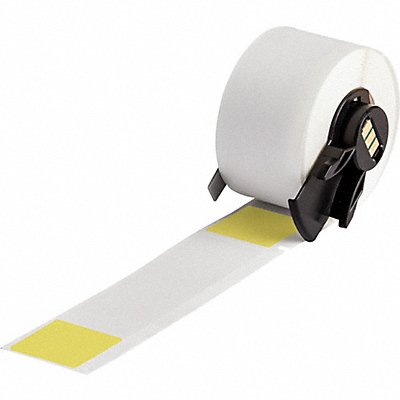 BRADY M623427YL Label 1 in W Clear Yellow