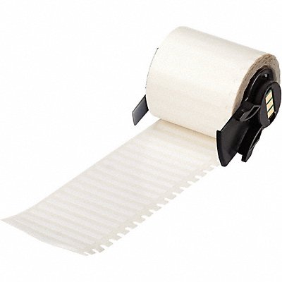 BRADY M627423 Label 1 1/2 in W White