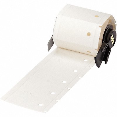 BRADY M636109 Tag 1 3/4 in W White
