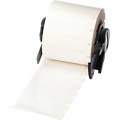 BRADY M645422 Label 1 1/2 in W White