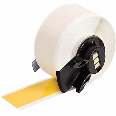BRADY M6C500439YL Label 1/2 in W Outdoor Yellow