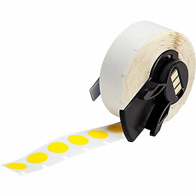 BRADY M683499YL Label 1/2 in W Yellow