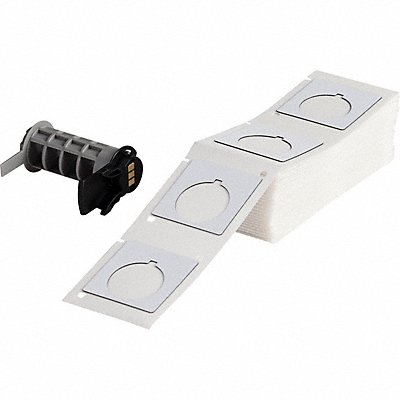 BRADY M6169593 Label 1 51/64 in W White