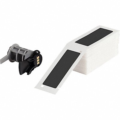 BRADY M6176593BK Label 1 in W Black