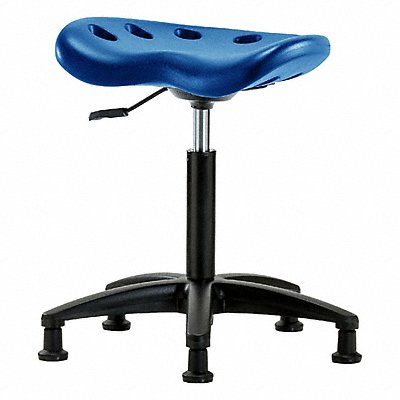BLUE RIDGE ERGONOMICS PTMBSLRGNFRGBLU Tractor Stool 300 lb Cap. Blue