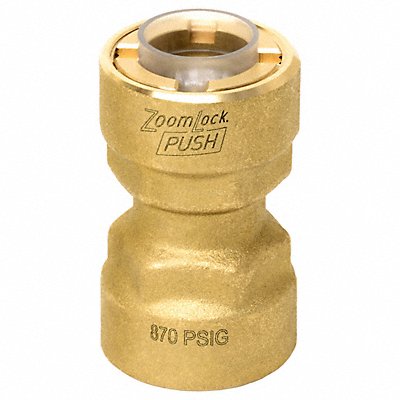 PARKER PZKPRC1234COUPLING Push-to-Connect HVAC Fitting Brass