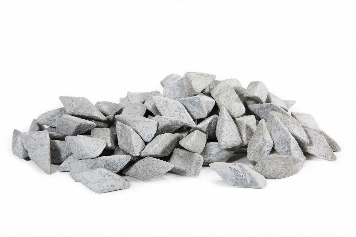 RAYTECH 41331R Tumbler Media 15 L 15 W Gray