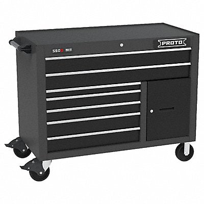 PROTO J555041B7DB1S Rolling Tool Cabinet Black Matte Finish