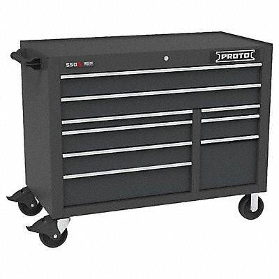 PROTO J555041B9DB Rolling Tool Cabinet Black Matte Finish