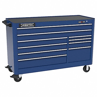 PROTO J556646B10BL Rolling Tool Cabinet Blue Gloss Finish