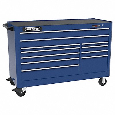 PROTO J556646B11BL Rolling Tool Cabinet Blue Gloss Finish