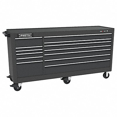 PROTO J558846B13DB Rolling Tool Cabinet Black Matte Finish