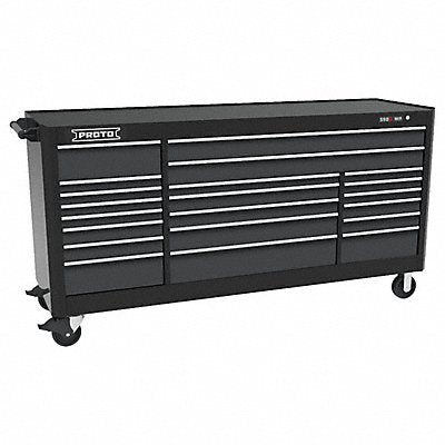 PROTO J558846B21DB Rolling Tool Cabinet Black Matte Finish
