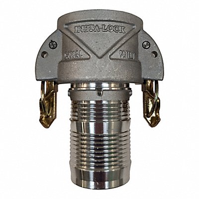 CONTINENTAL QCGC100 Cam and Groove Coupling 1 Aluminum