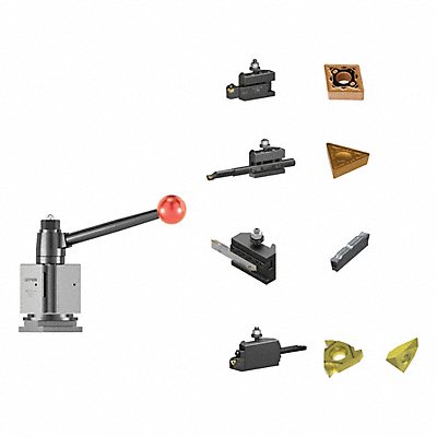 DORIAN QITP40NFTB Tool Post Holder Set 14 PC QITP40N