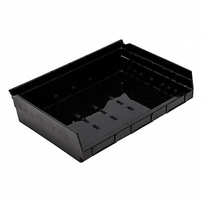 QUANTUM STORAGE SYSTEMS QSB118BK Economy nesting shelf bin