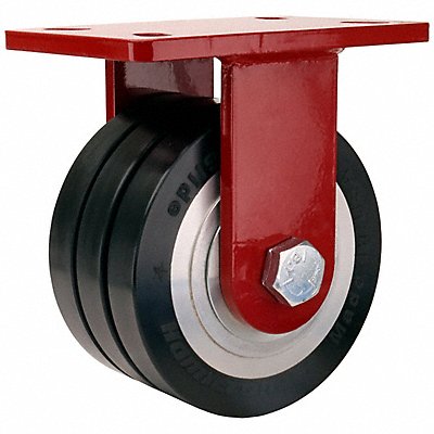 HAMILTON Castor MFG. CO. RFM63SWF70D Plate Castor Steel 1/2 2200lb.