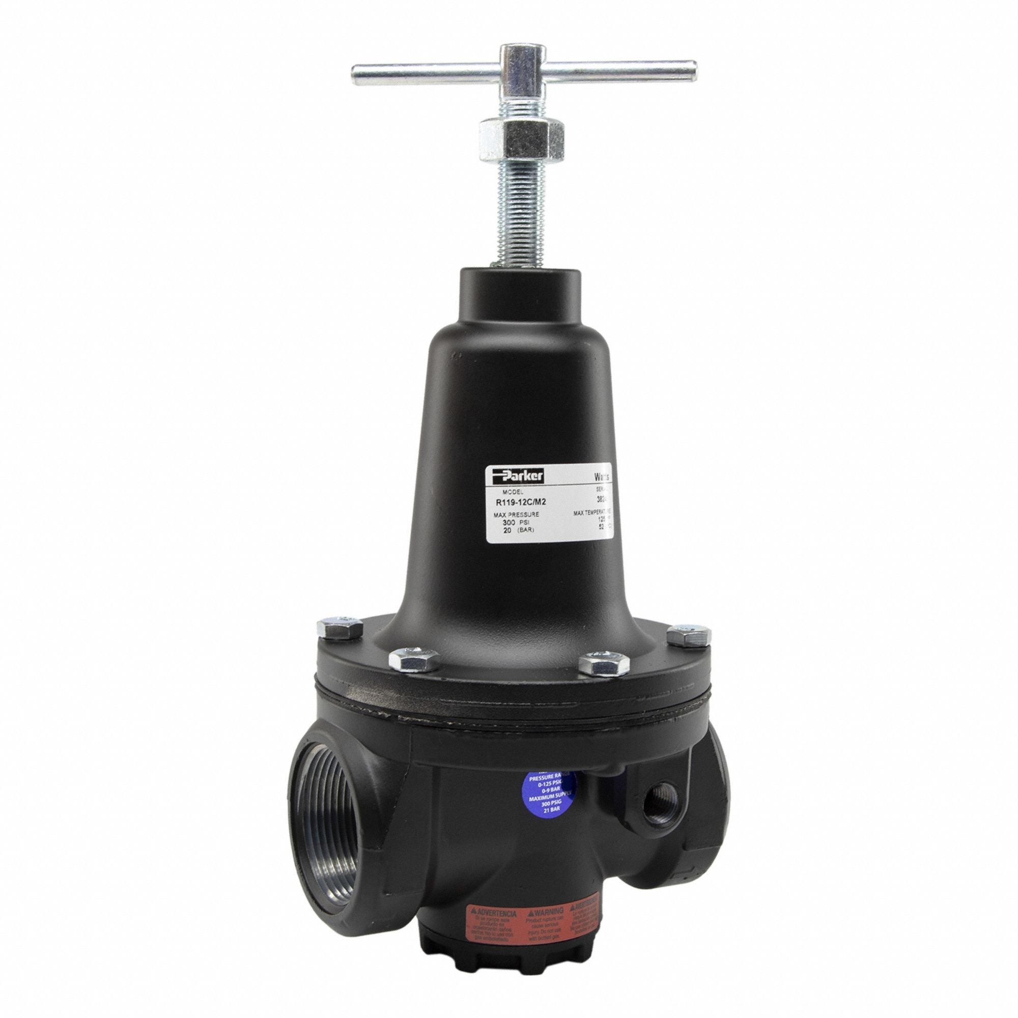 PARKER R11912CM2 Regulator Air Inlet 1 1/2 NPT 300 psig