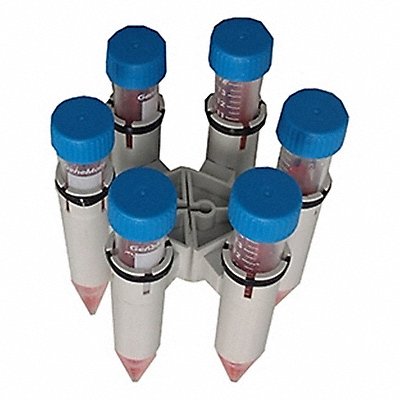 BENCHMARK SCIENTIFIC R4040HZ15 Tube Holder 6 x 15mL Plastic