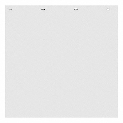 BUYERS PRODUCTS RC24PPWPKGD Mudflaps Polymer White PR