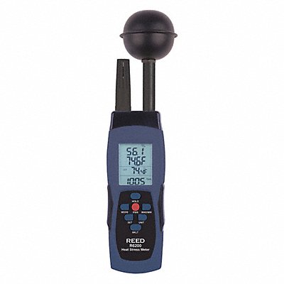 REED INSTRUMENTS R6200 Heat Stress Monitor LCD