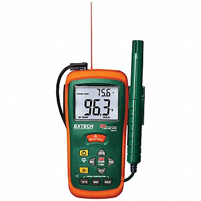 EXTECH RH101 Hygro-Thermometer w/IR Thermometer