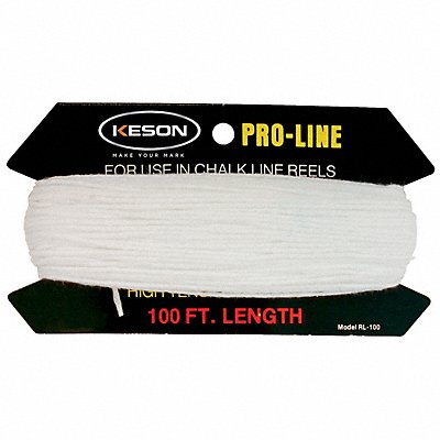KESON RL100 Chalk Line White 100 ft For 6XGL1